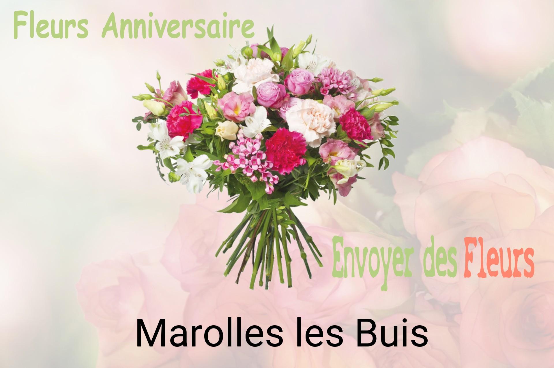 Bouquet de fleurs d’anniversaire livré à Marolles-les-Buis