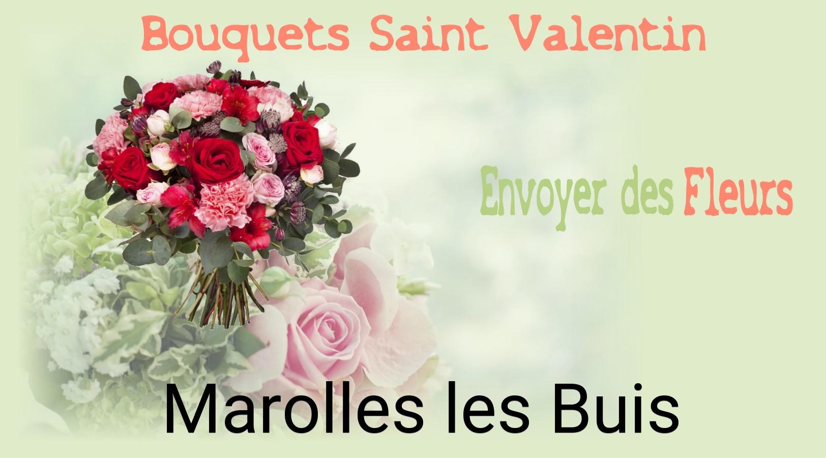 Roses de Saint-Valentin livrées à Marolles-les-Buis